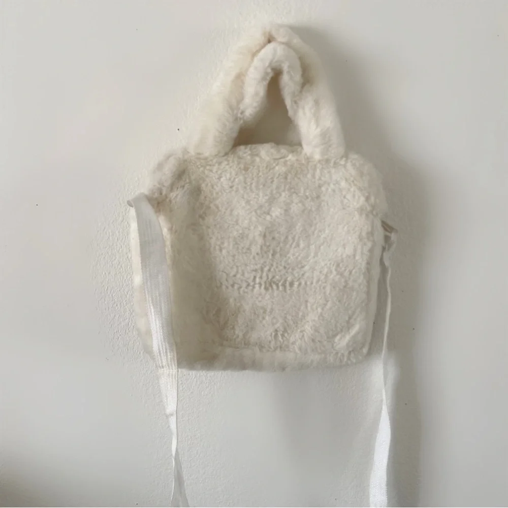 Cinnnamoroll plush purse handbag fur Sanrio cute